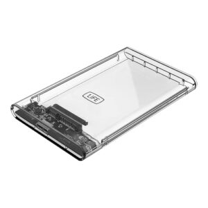 Caixa Externa 1LIFE HDD/SSD 2.5" USB 3.0 Transparente