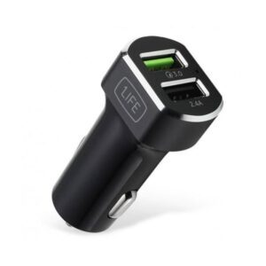 Carregador 1LIFE pa:dual USB auto USB Car