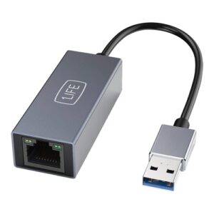 Adaptador Ethernet Gigabit 1Life USB-A 3.0 RJ45