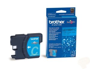 Tinteiro BROTHER LC1100HY-C Alta Capacidade Cyan