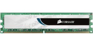 MEMÓRIA CORSAIR Value Select 4GB DDR3 1333MHz CL9 PC10600