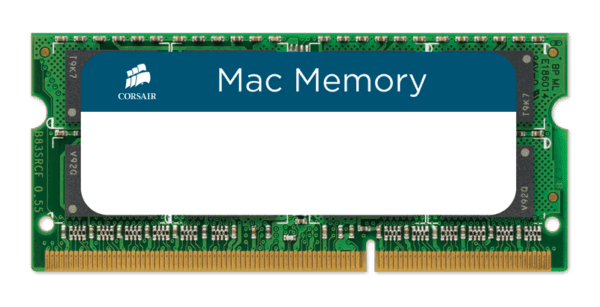 MEMÓRIA CORSAIR SODIMM 4GB DDR3 1066MHz MAC - CMSA4GX3M1A106