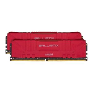 Memória CRUCIAL Ballistix 32GB 2X16GB DDR4 2666MHz CL16 Red