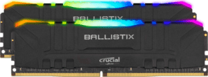 Memória CRUCIAL Ballistix RGB 32GB 2X16GB 3600MHz CL16 Black