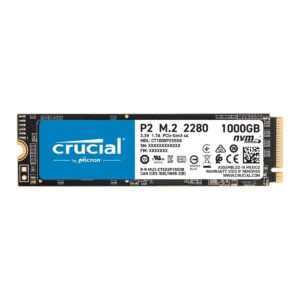 SSD CRUCIAL P2 1TB M.2 NVMe PCIe - CT1000P2SSD8