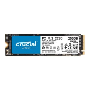 SSD CRUCIAL P2 250GB M.2 NVMe PCIe - CT250P2SSD8