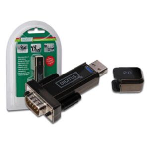 Conversor DIGITUS USB2.0 P/ RS232 (Porta Série) - DA-70156