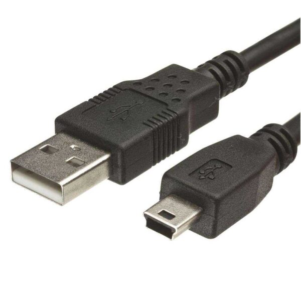 DIGITUS Cabo USB A/ USB Mini B 5 Pinos 1m