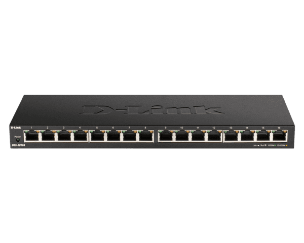 Switch D-LINK Gigabit 16 Portas - DGS-1016S