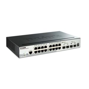 Switch D-LINK 16 Portas Gigabit + 4 Porta SFP - DGS-1210-20