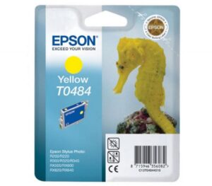 Tinteiro EPSON T0484 Amarelo - C13T04844020