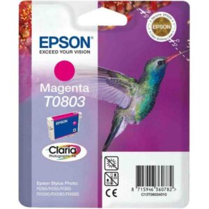 Tinteiro EPSON T0803 Magenta - C13T080340