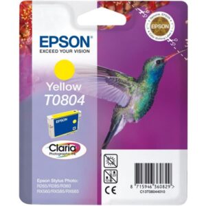 Tinteiro EPSON T0804 Amarelo - C13T080440