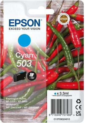 Tinteiro EPSON T09Q2 (503) Cyan