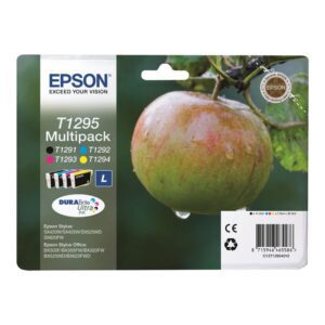 Tinteiro EPSON T1295 (12) Preto/Cyan/Magenta/Amarelo Multipack