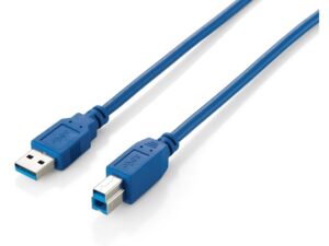 Cabo EQUIP USB 3.0 Tipo A/B M/M 1.8m Azul