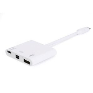 Adaptador EQUIP USB C p/ Mini DisplayPort F/F 15cm Branco