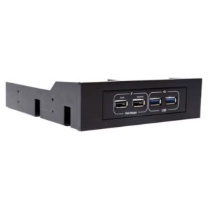 PAINEL FRONTAL GAMEMAX  5.25" P/ Drive 3.5" 4 x USB