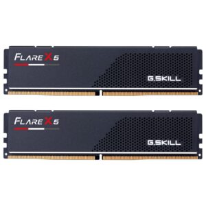 MEMÓRIA G.Skill 32GB (2 x 16GB) DDR5 6000MHz Flare X5 EXPO CL36 Black - F5-6000J3636F16GX2-FX5