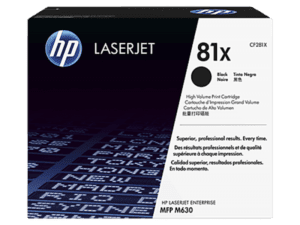 Toner HP Laserjet 81A Alta Capacidade Preto  - CF281X