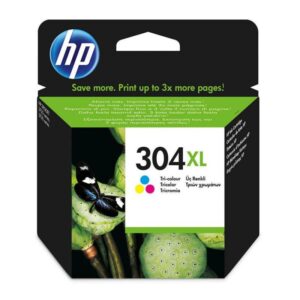 Tinteiro HP Nº304XL Cores - N9K07AE