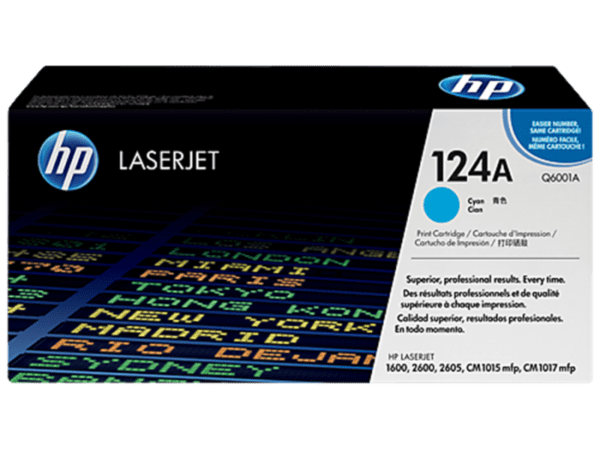 Toner HP Laserjet 124A Cyan - Q6001A