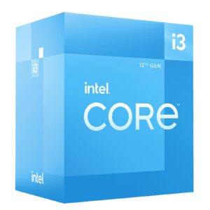 Processador INTEL Core i3 12100 3.30GHz 12MB Socket 1700 BOX
