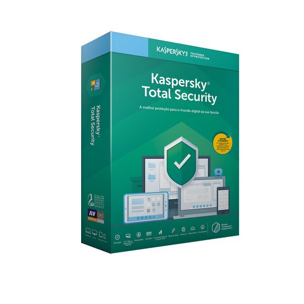 Anti-Vírus KASPERSKY Total Security MD 3 Disp. 1 Ano Box