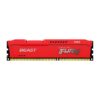 Memória KINGSTON Fury Beast 8GB (2x4GB) DDR3 1600MHz CL10 Vermelha