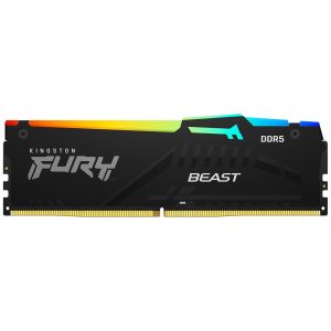 Memória KINGSTON Fury Beast RGB 32GB (1x32GB) DDR5 5600MHz CL40
