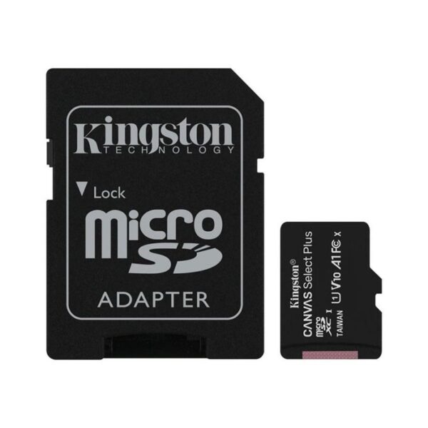 Cartão Memória KINGSTON Canvas Select microSD 128GB C10