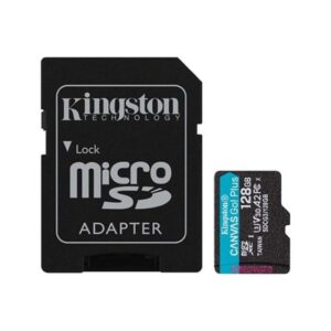 Cartão Memória KINGSTON Canvas Go Plus 128GB V30 - SDCG3/128