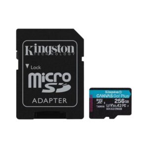 Cartão Memória KINGSTON Micro SD Canvas Go Plus 256GB V30