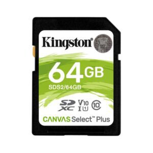 Cartão KINGSTON SDXC Canvas Select 64GB UHS-I CL10