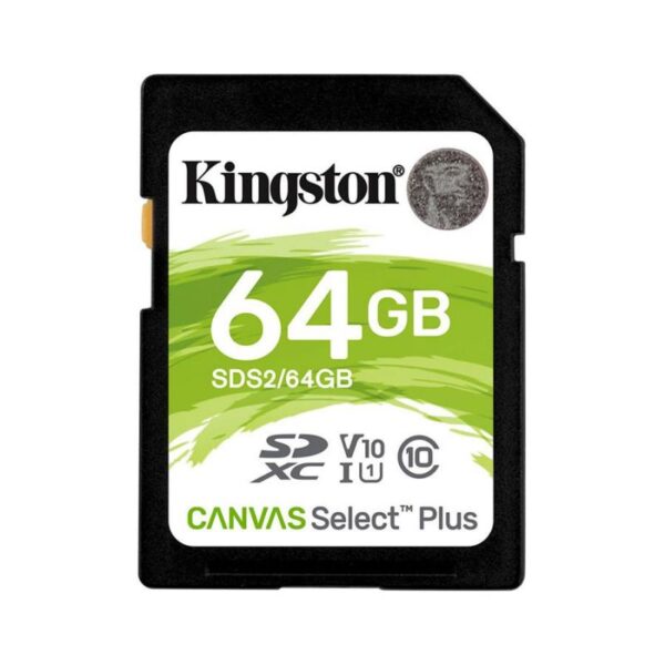 Cartão KINGSTON SDXC Canvas Select 64GB UHS-I CL10