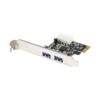 Controladora LANBERG PCI Express 2x Portas USB 3.1