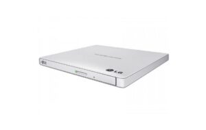 Drive Óptica LG DVDRW 8X Ultra Slim White USB - GP57EW40