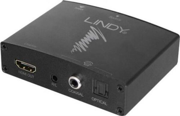 Audio Extrator LINDY HDMI 4K Bypass - 38167