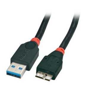 Cabo LINDY USB 3.0 Type A Macho > Micro-B USB Macho 2m