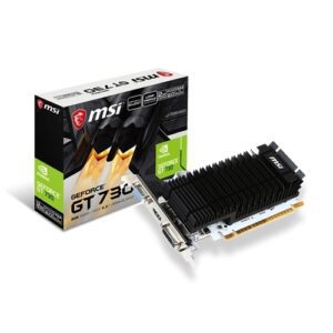 Placa Gráfica MSI GeForce GT730 2GB DDR3 PCI-E Low Profile