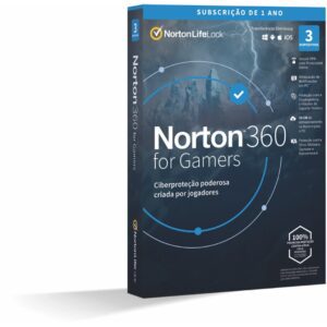 Software NORTON 360 for Gamers 3 Dispositivos 1 Ano