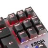 Teclado NOX Krom Kernel TKL Mechanical Compact Gaming RGB PT