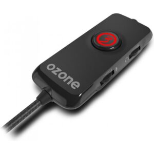 Placa de Som OZONE Boombox 7.1 Virtual USB Soundcard