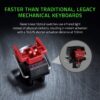Teclado RAZER Huntsman Mini 60% Red Switch Mercury Edition US Layout