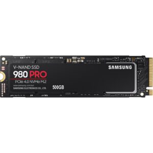 SSD SAMSUNG 980 PRO 500GB M.2 NVME - MZ-V8P500BW