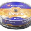 DVD+R VERBATIM 4.7GB 16X Pack 10 Unidades