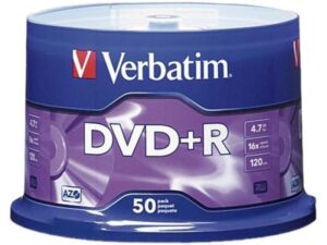 DVD+R VERBATIM 4.7GB 16X Pack 50 Unidades
