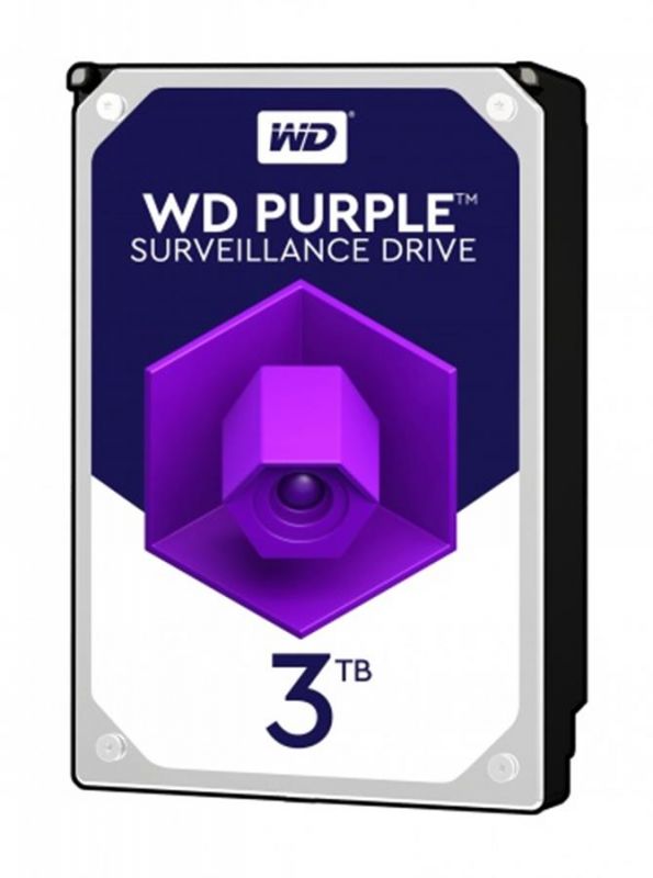DISCO WESTERN DIGITAL 3TB SATA III 64MB Purple - WD30PURZ