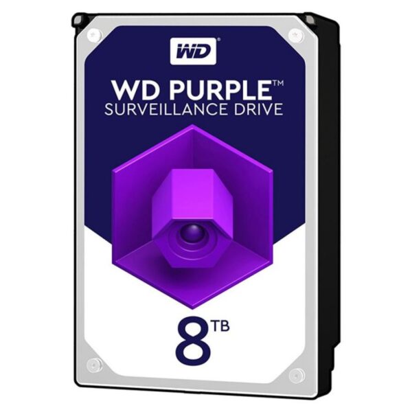 Disco WESTERN DIGITAL 8TB SATA III 256MB Purple - WD81PURZ