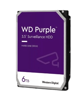 Disco WESTERN DIGITAL 6TB SATA III 256MB Purple - WD64PURZ
